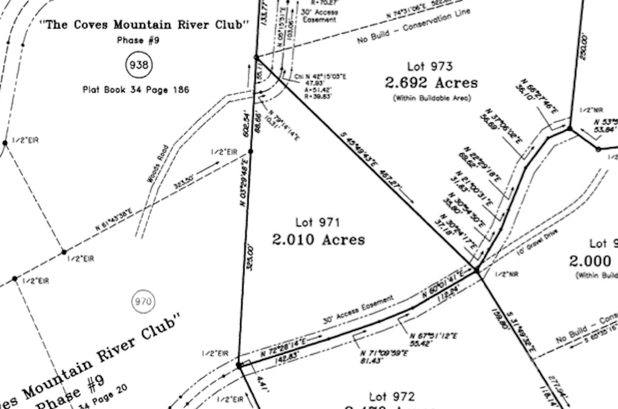 The Coves Mountain River Club - Land