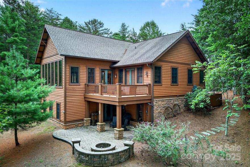 Luxury 5BR/5.5BA home at 1077 Ten Whigs Ridge in the coveted 1780 community. Each spacious bedroom features its own en suite full bath, perfect for hosting guests or multi-generational living. Enjoy peaceful wooded privacy and winter views of iconic Shortoff Mountain from primary bedroom porch and outdoor living areas. Just a short drive away, your deeded boat slip with lift offers quick and easy access to beautiful Lake James. Ownership includes full access to Camp Lake James amenities: a resort-style pool, fitness center, hiking trails, amphitheater, and tennis and pickleball courts. Designed for comfort and entertaining, this custom-built mountain retreat blends luxury finishes with timeless style, making it ideal as a vacation getaway or full-time residence. Located in one of Lake James’ most desirable communities, this special offering brings together the best of lake and mountain living. Don’t miss your chance to own a piece of paradise near Lake James!