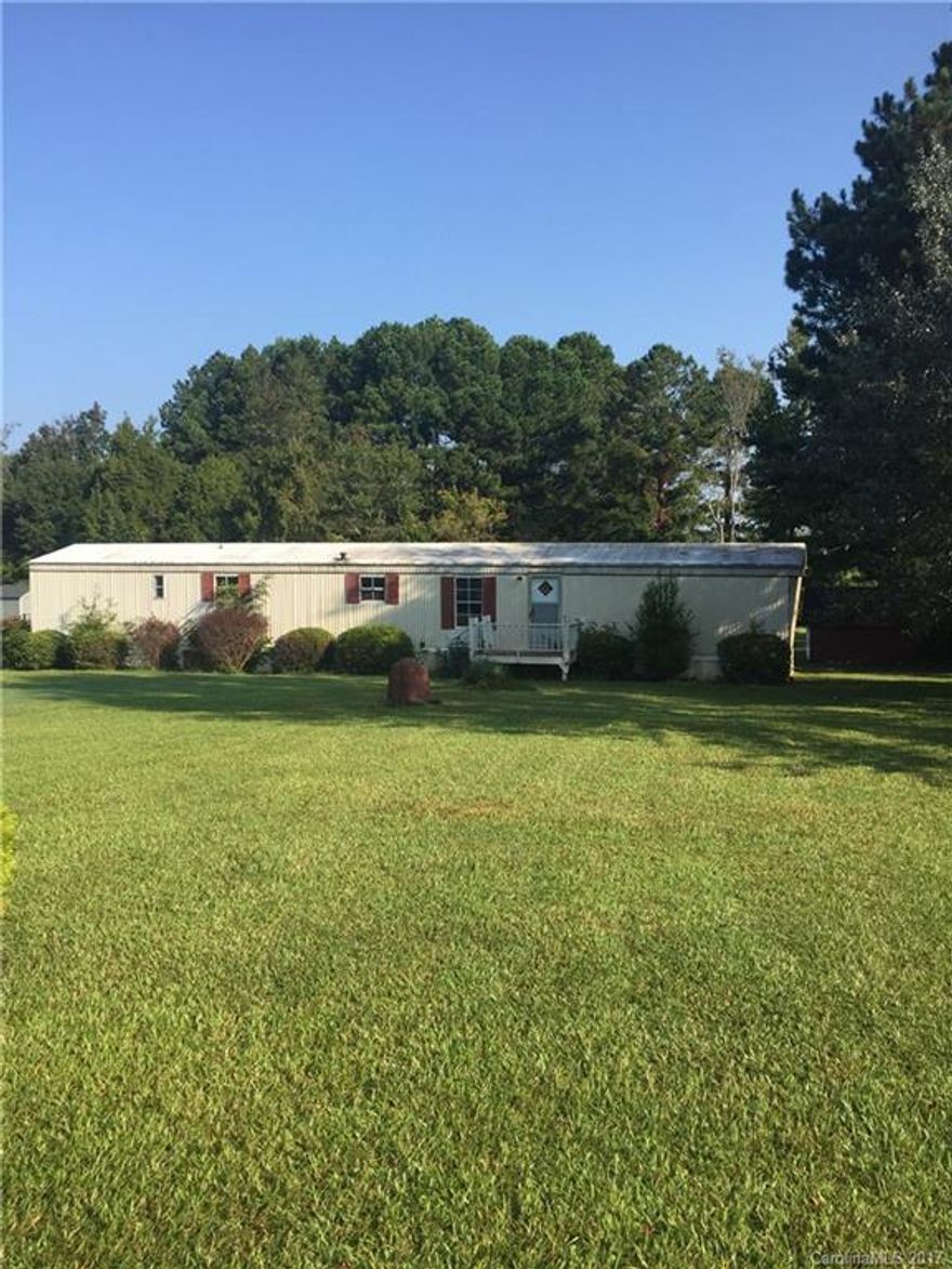 One story home on great lot. Home itself features family room, kitchen w/ dining area, master bedroom and additional bedroom. Additional features include back deck, exterior storage shed, and great land/yard.