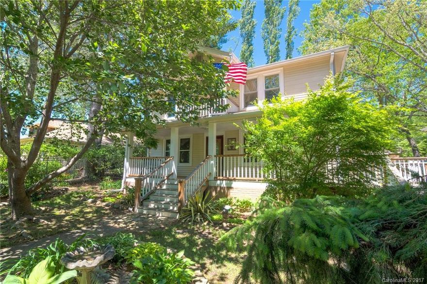 Sellers have seen feedback and reduced their price to allow room for updating. Make this perfectly located, charming house your own! Two blocks from downtown and walking distance to Lake Tomahawk. Well maintained with updated multi-zoned HVAC and all new windows. Bedroom and bath on 1st floor. Additional 517 Square ft. loft apartment above 2 1/2 car garage  has great income potential and has separate drive! Huge deck with the perfect spot for a hot tub! Very private yard with mature landscaping.