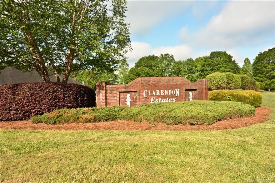 Build your dream home on this 2.6 acre lot located in the Clover School District.  Clarendon Estates is a small tranquil community with only a few lots still available to build on.  Each parcel of land is at least one acre in size within Clarendon Estates with less than 80 homesites total.  Enjoy living in a private setting near the new middle and elementary school as well as close to shopping.