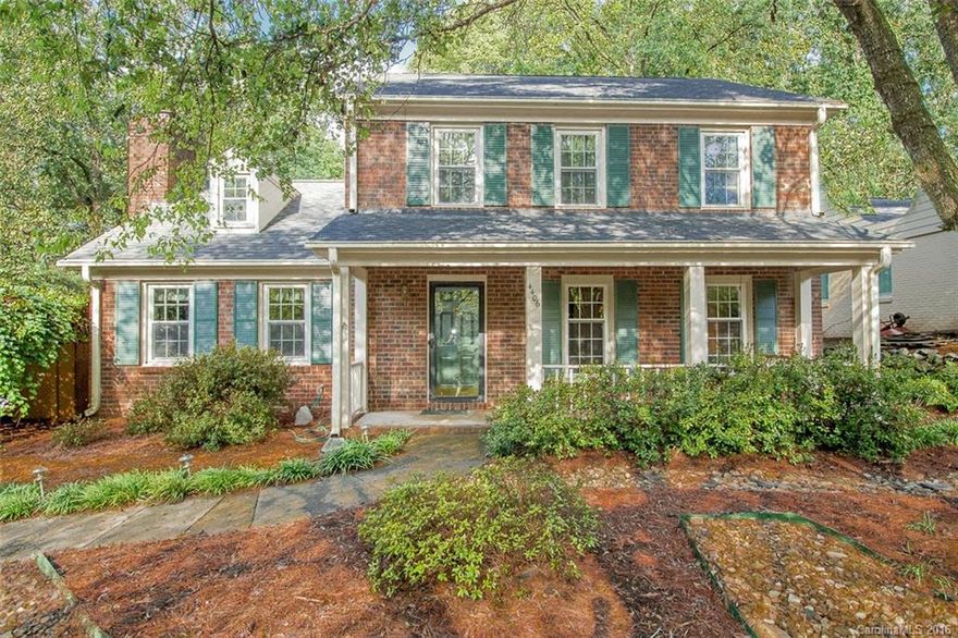 This 3 bedroom two and a half bath home won't last long!!The great room has vaulted ceilings with a masonry fireplace. The master bathroom has a walk in shower with a granite counter top. Smaller third bedroom would be a great office or nursery.