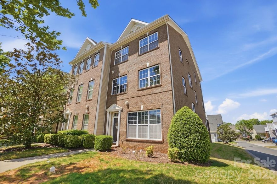 Light-filled end-unit townhome in a prime Mint Hill location, offering an exceptional combination of privacy, space, and  convenience. With windows lining the side of the home, the interior feels open and inviting—an uncommon feature in townhome living.
The main level features durable flooring, a cozy fireplace, and a well-designed layout that flows seamlessly between living, dining, and kitchen spaces—ideal for both everyday living and entertaining.
The kitchen offers granite countertops, ample cabinetry, and stainless steel appliances, while the dining area is enhanced by custom built-ins that add both character and functional storage.
The 3 bedrooms upstairs provide comfortable retreats with thoughtful layouts. One of this home's standout features is the unmatched convenience of having grocery stores, restaurants, and neighborhood parks just steps away.
There's also a spacious 2-car garage and extra long driveway. With easy access to I-485, commuting is simple. 
A rare opportunity to enjoy low-maintenance living in one of Mint Hill’s most convenient locations.