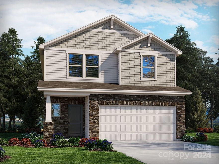 Brand new, energy-efficient home available NOW! Host your next gathering in the open-concept kitchen and living area. With five bedrooms, there’s plenty of room to spread out. Personalize the second-story loft to meet your needs. Dual sinks and a large closet complement the primary suite. Childers Park offers a series of energy-efficient, two-story homes with bright, open-concept living space, versatile lofts and stunning amenities including a swimming pool and cabana. Whether they're cheering on the Cannon Ballers baseball team, exploring shops at Afton Ridge or dining at a local restaurant, homeowners at Childers Park will experience the best that Kannapolis and Concord have to offer. Schedule a tour of the model today.  Each of our homes is built with innovative, energy-efficient features designed to help you enjoy more savings, better health, real comfort and peace of mind.