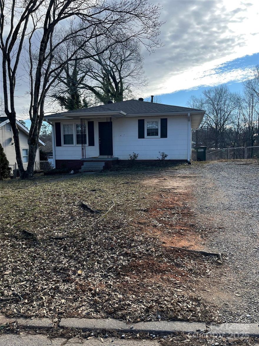 Welcome to this charming two bedroom, one bath ranch home in the heart of Gastonia, directly behind Lineberger Park. Upon entering you'll notice beautiful hardwood floors throughout the home. The spacious kitchen offers white appliances and plenty of cabinet and countertop space. The sunroom is perfect for relaxing as it overlooks the large and private fenced in backyard. This home also offers a shed in the backyard for extra storage.
