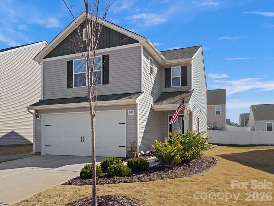 WELCOME HOME!! This well maintained and LIKE NEW home is ready for it's new owner and is priced to sell for it's size and condition. With a welcoming entrance into a large foyer and open floorplan on the main floor, entertaining is easy! Upstairs you'll find 3 very generous sized bedrooms and closets and a walk-in laundry room. Back yard is very manageable and useable and easy to fence in if desired. This neighborhood is a wonderful and friendly neighborhood with plenty of parking and quick access to I-77. Dog park coming soon! Don't miss this one before it's gone! Preferred lenders offering incentives!