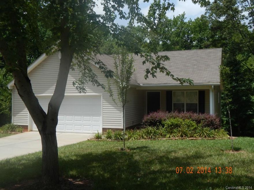 Large ranch with full finished basement. 3 bedrooms 2 baths on main floor. Full bedroom and full bath on basement level along with a sitting area and bonus room. Wooded lot with lots of privacy. Pets are case by case.