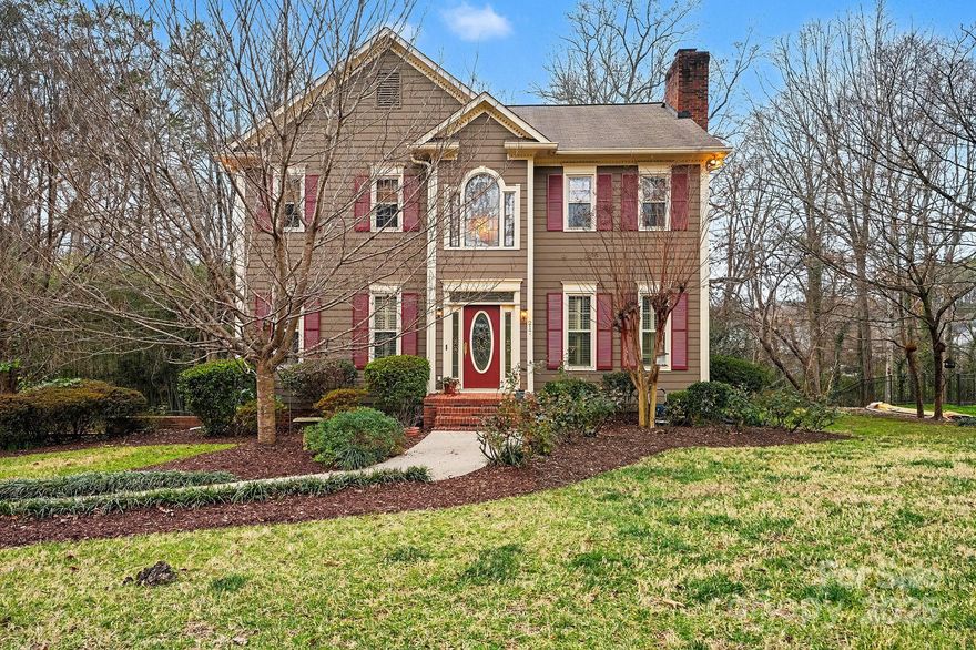 Location! Location! Welcome, this home is located just minutes from the major interstates, dining, shopping, and the best of Huntersville! Plus, highly rated school district! Offering 3 spacious bedrooms, 2 full bathrooms, 2 half bathrooms, and a 2-car garage! Fully finished basement offers tons of versatility and additional living space. Summer days will be filled poolside, enjoying your 18x36 inground pool. Refrigerator, washer and dryer will convey. Please call listing agent with additional questions