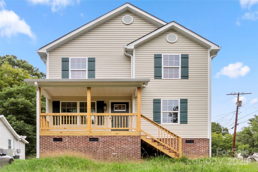 The Harris is a GREAT floorplan! Walk into LVP flooring throughout all main living areas! OPEN floorplan and GREAT sightlines between the great room, dining area, and kitchen. Kitchen is STUNNING with beautiful island, white shaker cabinets, granite countertops, walk-in pantry, and NEW SS appliances. Spacious laundry room on MAIN floor! Guest bedroom w/ walk-in closet on the main floor! Also on the Main Floor, full bath featuring a single granite vanity with tub/shower combo. UP: Loft area right by the stairs! ALL other bedrooms are upstairs and have beautiful plush carpet.  Primary is UP featuring Vaulted Ceiling & Ceiling Fan. Other features for the Primary are HUGE walk-in closet & bathroom w/single granite vanity w/ walk-shower. 2 additional bedrooms are GOOD sizes & share the second full bath w/ single granite vanity with tub/shower combo. Cute front porch! Come see it today!