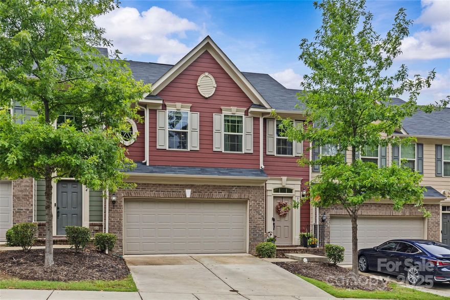 Located within minutes of Uptown, CLT airport, restaurants, & more, 3140 Major Samuals Way was built in 2019 & features 3 beds, 2.5 baths, 2 car garage & 1,878 sqft. Meticulously maintained by original owner, this 2 story townhome is located on a quiet, dead-end street in desirable Bryant Park neighborhood. Main level features open kitchen, dining (with upgraded 2ft rear extension) & living room spaces & 1/2 bath w/ engineered hardwood floors throughout. Kitchen has upgraded extended cabinets, custom backsplash, SS appliances, new gas stove (2025), 2 pantries & barstool seating. Main level back patio w/ fenced yard. Upper level features primary suite, 2 secondary beds, 2 full baths & laundry room w/ side-by-side W&D & storage. Primary suite has tray ceiling, walk in closet, dual vanity sinks, soaking tub, shower & water closet. Other highlights include upgraded lighting & fresh, neutral paint throughout. Charming neighborhood & townhome is a must see! Lender buy down option available.