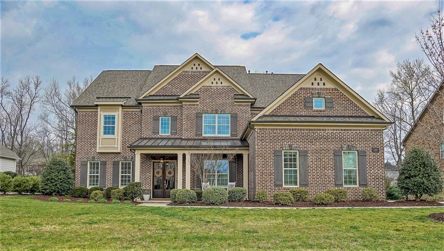 Showings begin March 17. Full brick, 3 story luxury home in the award winning Marvin school district. Greeted with a two story foyer, walk by an extra large office with built-ins and you'll find a bedroom and full bathroom. Relax by the fire in the family room with tall coffered ceilings, a stone mantle and more built-in shelving. The open floor plan takes you into the expansive kitchen with granite counters, under cabinet lighting, dual ovens, gas stove and more! Also rounding out the main floor is a sun room, dining rm, butler's pantry and oversized drop zone. On the second floor you will find 3 bedrooms and 2 full bathrooms, one a jack and Jill, all conveniently located to the laundry room. Also, a bonus room and the primary bedroom. The primary ensuite is elegant with white tile, dual vanities, a garden tub, glass shower and massive walk in closet. The third floor features an oversized bonus/play room. Other features are plantation shutters, new carpet, paint and side 3 car garage.