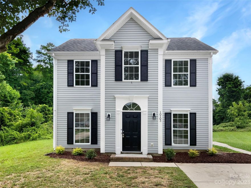 Welcome home to the charming 3 bed 2 bath home in the Northwoods community! Great location off I-485 to the Whitewater Center, Uptown Charlotte, Airport and more. The house has fresh flooring updates and ready for you. Enjoy the fireplace in the great room and office on the main. Come see this one today!