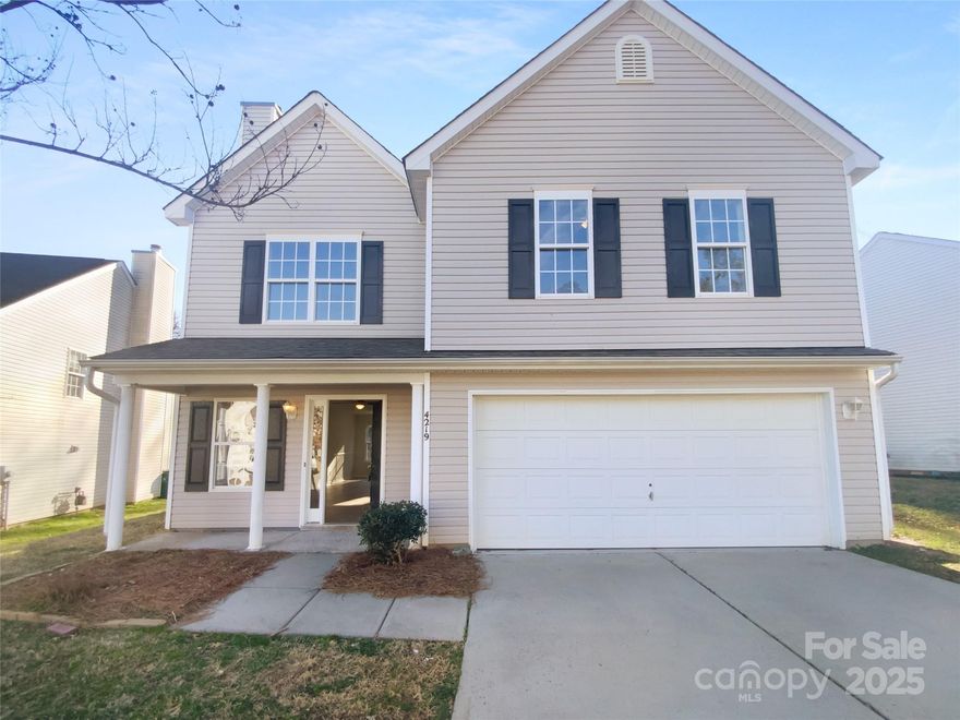 Seller may consider buyer concessions if made in an offer. Welcome to this stunning home with a cozy fireplace, a natural color palette, and a must-have center island in the kitchen. The spacious primary bedroom features a walk-in closet for all your storage needs. Other rooms provide flexible living space for your unique lifestyle. The primary bathroom boasts a separate tub and shower, double sinks, and good under sink storage. Step outside to relax in the covered sitting area in the backyard. This home also features a new roof, fresh interior paint, and new flooring throughout. Don't miss out on this amazing property!