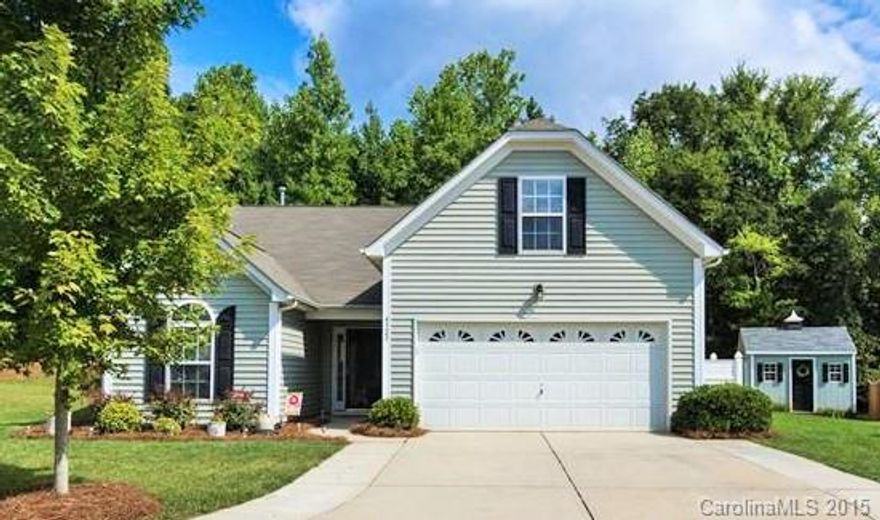 Fantastic home on quiet cul de sac lot. Enjoy the private wooded lot from your fully extended patio.  Beautiful kitchen has custom cabinets for plenty of storage. 4th bedroom or Rec room with 3rd full bath over garage. 12x16 storage building to add to the oversized double garage.  Original owners have made many upgrades and maintained this home in A+ condition.  50 inch TV with surround sound to remain in Great room. Amenities include pool, playground and more!!