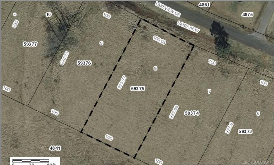 Level residential lot .52 AC convenient to Hwy. 74. New construction modular, stick built, doublewide or singlewide. Septic tank required, public water available.