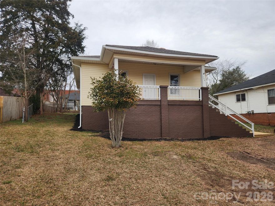 Priced right, ready to move in 1 story home with 3 bedrooms, 1 full bath in China Grove. Rocking chair front porch. Large fenced in flat back yard on .20 acres. HVAC installed 2013 and serviced 2/2026. Roof/Oversized Gutters/Downspouts installed 2024 and removed chimney. Hot Water Heater 6/2020. Work just done: In Crawl Space new block columns installed on concrete footings, Vapor Barrier, Sealed off opening at HVAC, Replaced subfloor in kitchen & new LVP flooring installed in breakfast/laundry area. New entry doors at front/back w/new hardware/locks, New tile in bathroom, Wainscoating in Living Room and 2 bedrooms w/chair railing, Fresh paint in all interior, Replaced 2 windows, Replaced siding at back and repaired siding around home, Pressured Washed, New Carpet in 1 bedroom. 1 bedroom new LVP flooring 5 yrs ago.  Front Bedroom/Living Room/Hall with hardwoods. Replaced plumbing with PVC/PEX appx 5-6 years ago. Right down the road on same street to VILLAGE GROVE PARK. Great play area for the kids.