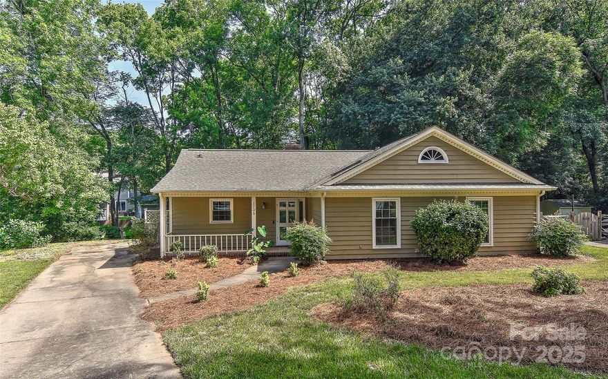 Charming, Move-In Ready Ranch in South Charlotte! Welcome to this well-maintained ranch home tucked away on a quiet cul-de-sac in the desirable Brandon Forest neighborhood. Step inside to discover an open floor plan with soaring ceilings, creating a warm and airy atmosphere. The upgraded kitchen features stylish cabinets, granite countertops, and updated flooring. Fresh interior paint throughout gives the home a crisp, clean feel. Refrigerator, washer, and dryer all convey, making this one truly move-in ready. Don’t miss your chance to own a beautifully updated home in a prime location, schedule your showing today!