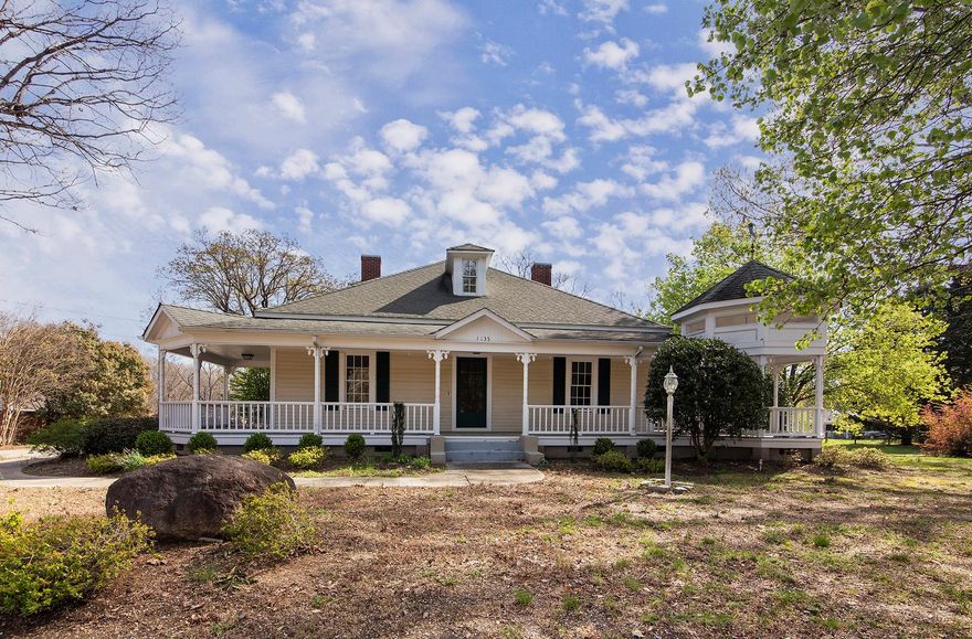 Beautiful 3 BR 3 Full Bath Victorian built circa 1915.  Enjoy NC evenings sitting on your wrap around covered porch and gazebo or on the back covered porch overlooking almost 3/4 of an acre and only minutes to downtown Concord.  Nicely remodeled with Granite, Stainless Steel appliances, hardwood floors. Bathrooms have granite vanity and original tile flooring.  Detached oversized garage.  Large room upstairs could be a wonderful hangout room or a second primary bedroom with a nicely appointed full bath.  Home is zoned C-2 but has been used as residential property so can remain residential.  Live there and then start a business! Wedding Venue, Bed & Breakfast, Restaurant, Bakery, Real Estate Company, the list is extensive!  

Judicial Sale subject to Court Approval Please see attachments for FAQ's on Commissioner requirements.