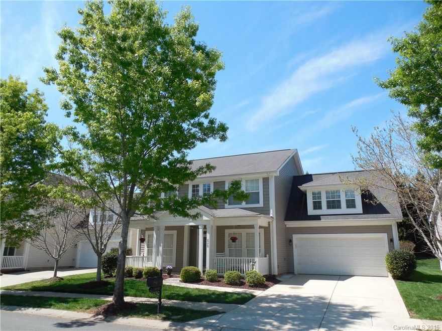 This 5 bedroom plus large bonus room, 2.5 bath home has a stunning 2-story living room and foyer, and gorgeous new real hardwood floors through the living areas on main. Carpet in master and upstairs is less than 1 year old. Flowing floorplan is great for entertaining, with a formal dining room, breakfast area, and kitchen bar. Neutral fresh paint throughout. Grill out on the back deck in the private yard with mature evergreen screen. NEST HVAC (dual systems)& sec. system both controlled by app.