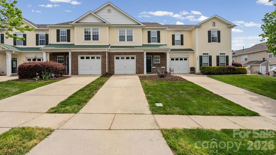 Fabulous Arlington townhome in the beautiful city of Indian Land. Two primary suites with a loft. Clean, vacant and ready to move into. HVAC replaced in 2019. Washer, dryer, refrigerator included. Beautiful LVP throughout main floor. Upgraded carpet in bedrooms and loft upstairs. Garden tub. Surround sound. Blinds. Private patio with storage 
Clubhouse has gym, pool and party room. Home is steps away from it.
Close to all of the shopping and dining. Minutes from Ballantyne.