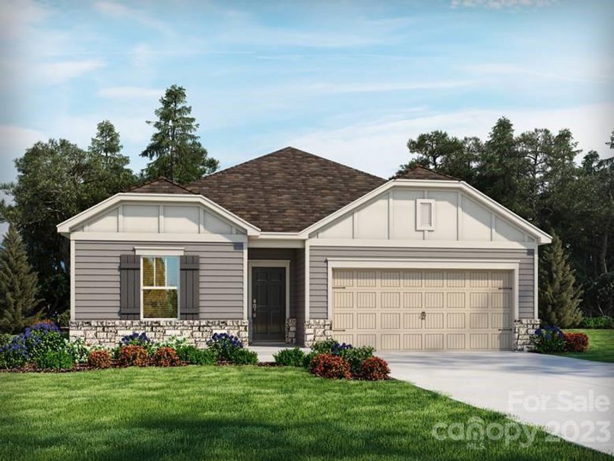 Brand new, energy-efficient home ready NOW! A walk-in pantry and large kitchen island make it easy to feed a group. Tray ceilings in the primary suite lend an elegant touch. Stone cabinets, ice white quartz countertops, cool grey EVP flooring, greyish-brown carpet in our Distinct package. Now selling, Solena at the Vineyards II brings a new phase of premium homesites to this lakeside master-planned community in Charlotte, NC. Homeowners will enjoy the resort-style pool, lap pool, sports complex including tennis and bocce ball and over ten miles of walking trails along open green spaces that wind along the waterfront of Lake Wylie. Schedule a community tour to learn more about our ranch-style floorplans with open-concept living.  Each of our homes is built with innovative, energy-efficient features designed to help you enjoy more savings, better health, real comfort and peace of mind.