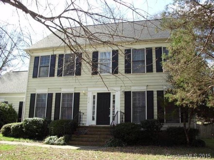 4 BR 2.5 BA PLUS BONUS ROOM, FORMAL DINING AND LIVING rooms family room with fire place, deck and 2 car garage, Hardwoods on the first floor, FENCED BACK YARD WITH PRIVACY FENCE, Great family friendly neighborhood!!