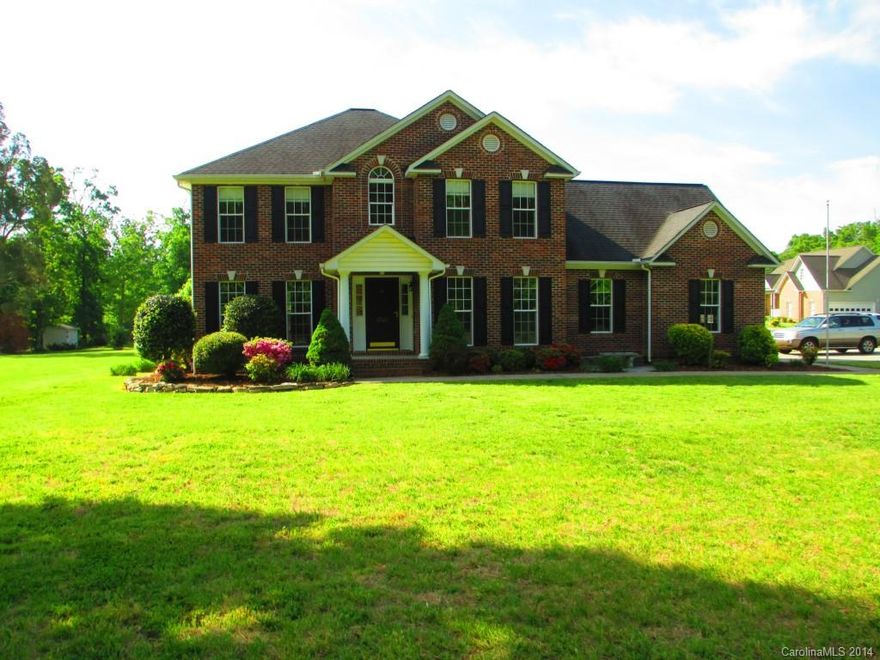 BEAUTIFUL! This home is immaculate, clean and ready to move in.  It offers a chef's kitchen, cherry cabinets, custom made roman shades in breakfast nook, open concept floorplan with large rooms, bonus room with an abundant amount of easy access storage, fenced in back yard, fire pit, corner lot, large deck, over-sized garage w/ shelving, storage area attached to the garage could also be a workshop, beautifully landscaped.. make an appointment to see this home. You will fall in love with it!