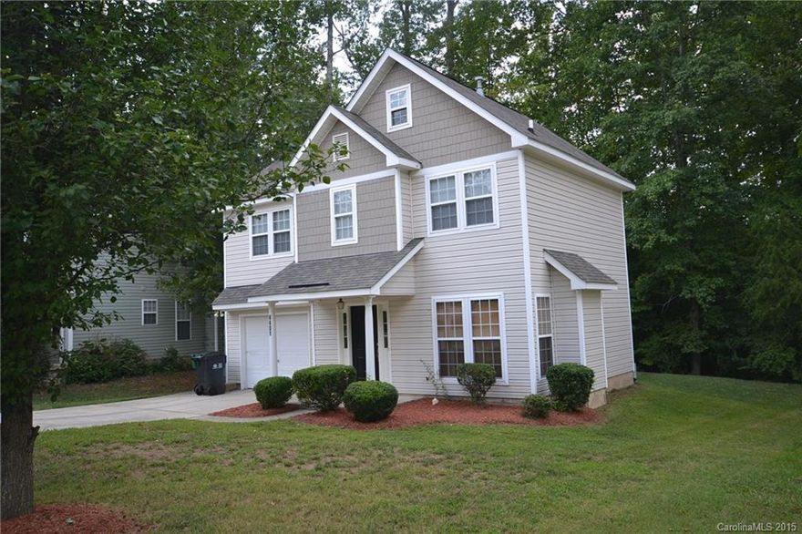 Newly updated 3 bedroom, 2.5 bathroom is ready for you to move into today! This 1134 square foot home has a fresh coat of neutral color paint that will go with any décor that you may have. There are ceiling fans for natural air flow. The kitchen has wood cabinets, black appliances and vinyl flooring. The bathrooms have newer vanities and fixtures. The living room and bedrooms have plenty of room for your furniture with wall to wall carpeting. It will not be on the market for long!