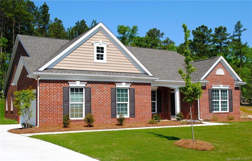 Under Construction. 4 sides Brick, Crawl Space, Side Entry Garage! The Peninsula at Bayshore by LiveWell Homes! One Acre+ homesites, surrounded by Lake Wylie, No HOA Fees, Gaston County Taxes!
