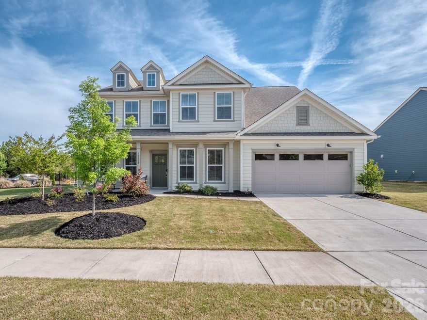 BEST LOT IN PARKSIDE CROSSING! Why wait to build when this move-in-ready home is Ready Now and offers so many of today's highly desirable upgrades. Including a Bright, open layout with excellent flow, generous natural light, and well-appointed living spaces designed for everyday comfort and easy entertaining. The main level features a spacious open living area, updated flooring, and a Gourmet Kitchen with Plenty of Cabinets, breakfast area, and direct access to the Outdoor Living and Rear Yard. The second Level Features a Generous Sized Primary Bedroom with two Walk-in Closets, an Oversized Shower and a separate Garden Tub. The secondary bedrooms offer flexibility for guests, work-from-home, or hobbies. The Loft is perfect for the Homework station, Office or casual living area. Outside, Premium yard with a plethora of room to personalize it. The community provides quick access to local amenities, shopping, dining, and major corridors for an easy commute. Close to Charlotte Douglas International Airport. 

Special Financing Opportunity!!!
This home includes an Assumable VA mortgage at a 5.5% interest rate! Contact the listing agent for eligibility requirements and assumption details.

A strong combination of location, layout, and financing flexibility makes this property a standout option in today’s market.
