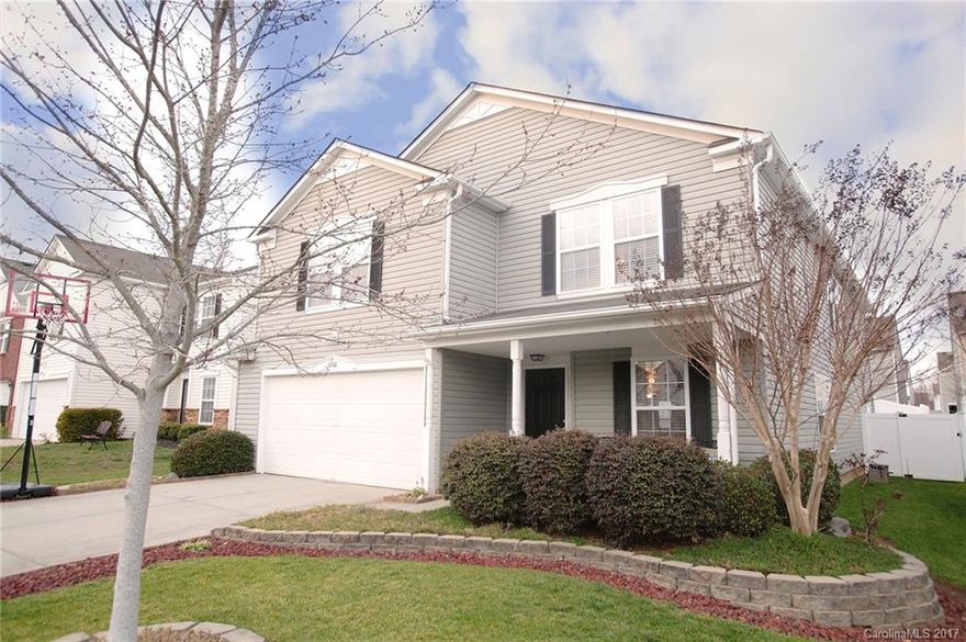 Location! Location! This gorgeous 3400sqft+ home is MINT…meant for you!  And that price…hello! Hard to find this size + price in sought-after Fort Mill, SC!   New luxury flooring greets you upon entrance and leads to an open entertaining floor plan. Spacious kitchen, oversized bedrooms, walk-in closets, fantastic open loft/gaming area and laundry room up. Plush landscaping, front porch rocking and back yard sipping will keep you entertaining (and swinging on that swing set) outside year round!