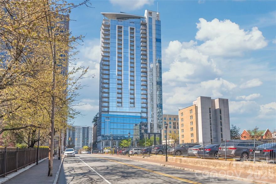 Experience elevated city living from the 25th floor in the heart of Uptown. This one-bedroom, one-bath condo offers incredible skyline views and a prime location close to all the Uptown amenities.

The open layout features hardwood floors throughout the main living area and is filled with natural light from large windows. One of the standout features is the private balcony—perfect for taking in the views and enjoying the city from above.

A versatile flex space provides options for a home office, lounge area, or additional functional space to fit your needs.

This unit is ready for its next owner to bring their vision and make it their own, offering a great opportunity to customize in a highly desirable location.

Enjoy access to community amenities including a pool, fitness center, and clubhouse, all just moments from everything Uptown has to offer.