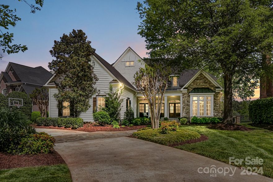 Welcome to this stunning one-of-a-kind home located in BCC, offering breathtaking views of the 16th Fairway. The foyer welcomes you w/its elegant design, flanked by an office & spacious dining room that boasts a coffered ceiling. The Great Room features a coffered ceiling w/beadboard detail, built-in shelves & fireplace. The updated kitchen is a chef's dream, complete w/quartz counters, designer lighting, a built-in refrigerator, gas cooktop, wall oven/microwave & walk-in pantry. Charming breakfast room w/vaulted ceiling & cozy sitting area. Primary bedroom & luxurious SPA bathroom is a true retreat! Featuring a claw foot tub, walk-in shower & 2 spacious closets. Upstairs is a 2nd office/homework area, 4 bedrooms, 3 baths & large bonus room. Finally, step outside onto the covered porch & take in the beauty of your fenced backyard w/stunning long-range golf-course views! This home truly offers a unique & luxurious living experience, combining elegance, functionality, & natural beauty!