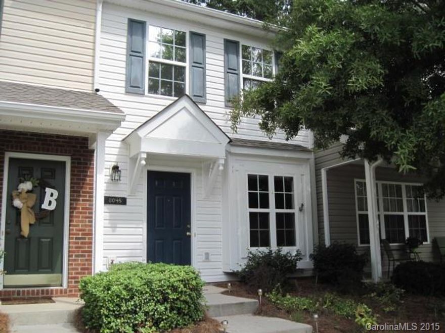 Very nice townhome for rent in desirable Indian Land. Quick access to Hwy 521. Close to shopping and restaurants. Private patio and wooded view. Community pool. Washer and dryer in unit. 10 minutes from Ballantyne area