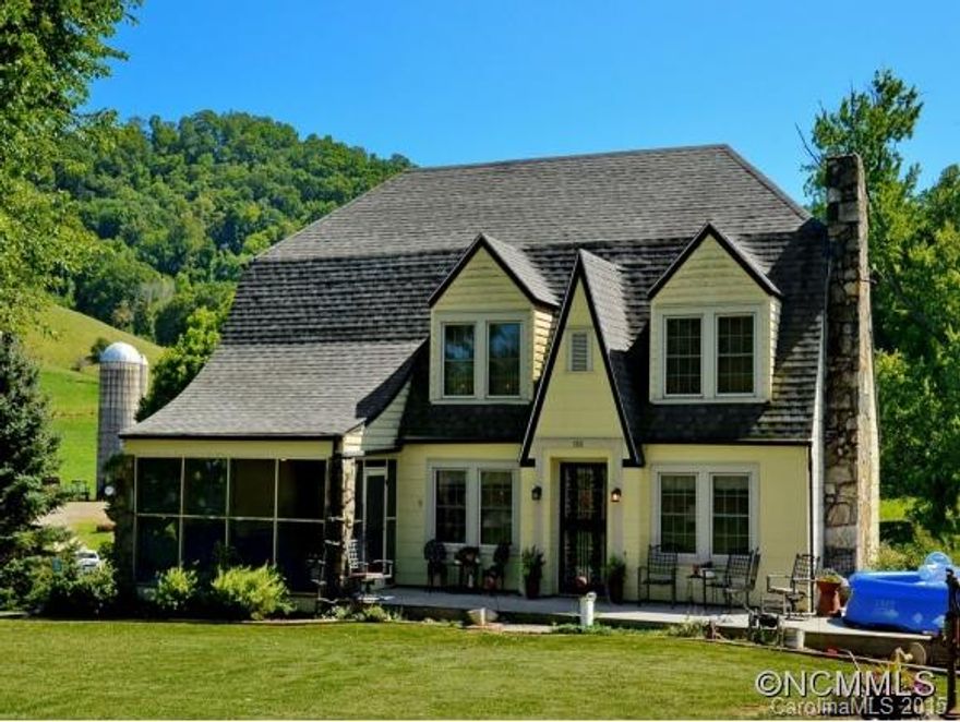 Step back in time with this picturesque farm, complete with a fabulous old farm house gleaming with wood throughout, a huge barn, chicken coop, milking parlor, garage/shop, outbuildings and 102 acres that have been fenced and mostly cleared. Perfect for horses or cattle!  All this within 15-20 minutes of downtown.  Many lovely home sites with views! See MLS# 3123899 for land only. Direct access from state road. 46 Acres sold.