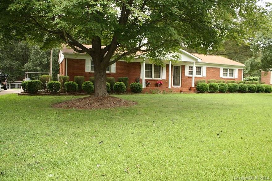 This home has been inspected and all repairs made. New roof on house and storage blds, open kitchen w/ updated cabinets, breakfast area with lots of natural light, master suite walk-in closet. Tilt windows, electrical, plumbing, & HVAC  updated in 2001( per seller). Great lot with a over sized drive, patio, deck, lots of storage, heated 12x16 building, 2 others 12x18 & 20x24 wired. Back up propane heat source in kitchen. This house has been well maintained and will make the perfect family home.