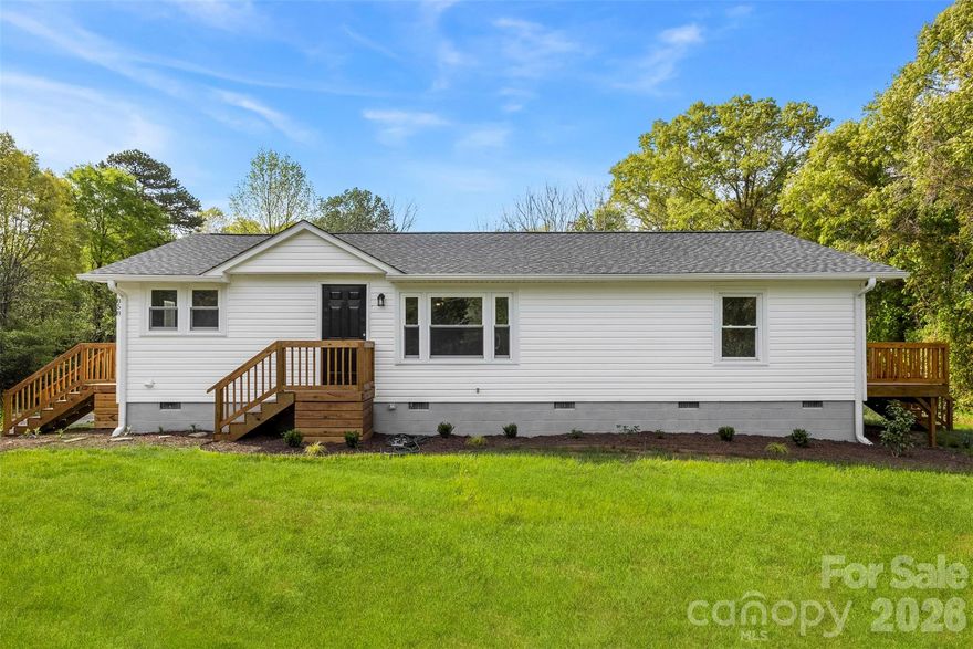 Welcome to this charming 3-bedroom, 1-bath home nestled on over an acre in a quiet country setting. Surrounded by open space and natural beauty, this property offers the kind of peace and privacy that’s hard to find.
Inside, you’ll find a spacious kitchen with recent updates, along with a refreshed bathroom for added comfort. Fresh paint and updated light fixtures throughout the home create a clean, inviting feel while still maintaining its cozy character. A standout feature is the spacious laundry and mud room, complete with cabinetry for added storage and everyday functionality, perfect for keeping things organized while enjoying country living. Updates bring added peace of mind, including a new roof, HVAC system, septic system, and hot water heater, along with so much more, making this home as practical as it is welcoming. Step outside to the large deck, ideal for relaxing evenings or gathering with family and friends while taking in the calm, rural surroundings. If you’re looking for simple living with room to breathe, this one is worth a look.