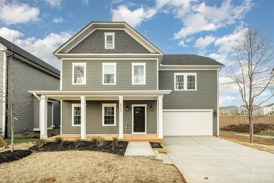 Beautiful new construction home in desirable Oaks at McIlwaine neighborhood in Huntersville without the wait!   Five bedroom, 3.5 bathroom, two story plus basement open floor plan home featuring LVP flooring on 1st and 2nd floors, with tile in kitchen and bathrooms. Basement is tile. Office on main floor. Kitchen boasts shaker cabinets, granite countertops with overhang bar area and SS appliances. Custom shelving in all bedroom closets and ceiling fans in all bedrooms. Hardy Plank siding. Walkout basement with secondary living area including a bedroom, living space and kitchen with range, refrigerator and microwave. Nice sized deck in backyard.  Refrigerators and Builders 2-10 warranty included. Minutes away from shopping and dining at Birkdale Village. Don't miss this one!

Certificate of Occupancy attached.  Final clean next week. Builder will install a back fence similar to the neighbor's.