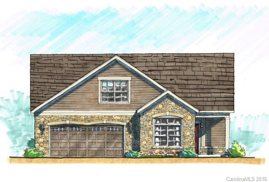 To be built in sought after community of Marvin located off South Providence Road just south of New Town Road. The Courtyards at Marvin feature 61 new construction ranch-style maintenance-free homes with private side-yard courtyards. Close proximity to Ballantyne and Blakeney shopping, restaurants and recreation.