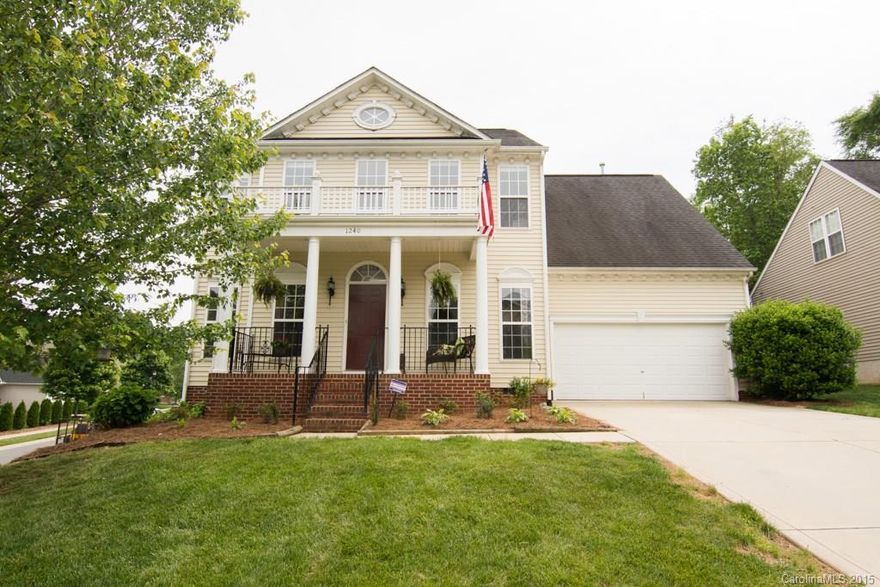 Don't miss the most affordable home for sale located in highly sought after Lawson develop't, in one of the top rated Union Co school districts. N'hood features club house, pool, walk'g trails, tennis, swim tm.  Lots of natural light welcomes you the minute you walk in the door; plenty of space for family to gather in the open kitchen overlooking the great room and morning/breakfast rm. Bedrooms on 2nd floor, and for extra space there is a third floor bonus that can be used in a variety of ways.