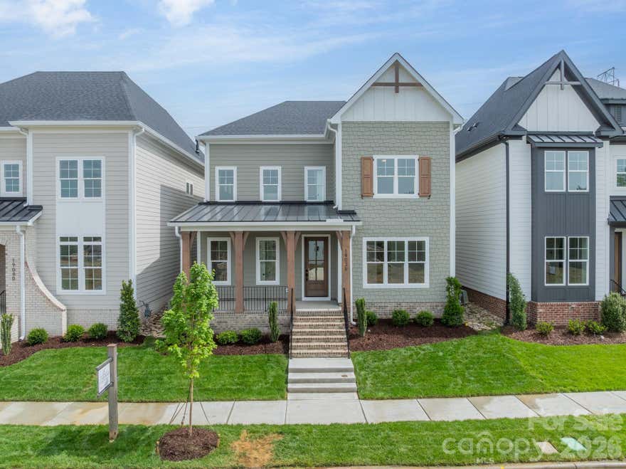 Step into the elegance of Davidson Woods, where modern design meets timeless comfort. This home is more than a place to live—it’s lifestyle. Imagine mornings filled with natural light streaming through expansive windows, evenings gathered in a gourmet kitchen that inspires culinary creativity, and weekends entertaining in a family room that flows seamlessly into dining and outdoor living spaces.  The Huntley Plan was crafted for both convenience and luxury, with a primary suite on the main level that feels like a private retreat, complete with an oversized closet and direct access to the laundry room. Guests or extended family will love the versatile studio suite above the garage, offering privacy and flexibility for long stays, a home office, or even a creative workshop.  Every detail speaks to quality and sophistication, from the premium cabinetry to the covered outdoor living space designed for effortless entertaining. And because this home is ENERGY STAR Certified, you’ll enjoy lower utility bills, healthier indoor air, and the peace of mind that comes with owning a property built to rigorous performance standards by an award winning builder. Living in Davidson Woods means more than owning a home—it means joining one of the area’s most prestigious communities, where craftsmanship, comfort, and convenience come together to create the perfect setting for your next chapter.
