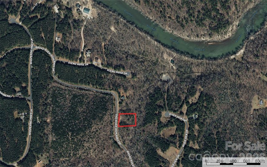 Beautiful lot in the Broad River Highlands Subdivision! Broad River Highlands is a gated subdivision located on the shores of the Broad River. The neighborhood offers community river access with a covered picnic area, canoe/kayak launch & beautiful walking trails. This lot is wooded, private & just steps away from the Broad River! Community picnic area & river access located right down the street. Lot is elevated & will provide a beautiful view for your future home site. Over 1 acre in size with sloped topography & frontage on a private road (private roads maintained by the HOA). Underground power & county water have been connected, septic needed. Property is just a short drive to Boiling Springs, Gardner-Webb University & Mooresboro. Do not miss this opportunity, contact Listing Agent for more information!