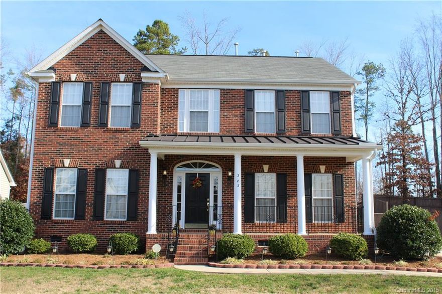 Clean, updated and ready for new owners. Located in desirable Dominion Bridge. Recent improvements include tile in the full baths and kitchen. In addition to the tile kitchen this home features hardwood flooring throughout the entryway, dining room, living room, sun room, second floor hall and master bedroom. Master bedroom has two walk-in closets and a private bath featuring two sinks and a separate make-up table. Enjoy your morning coffee on the deck or covered porch.