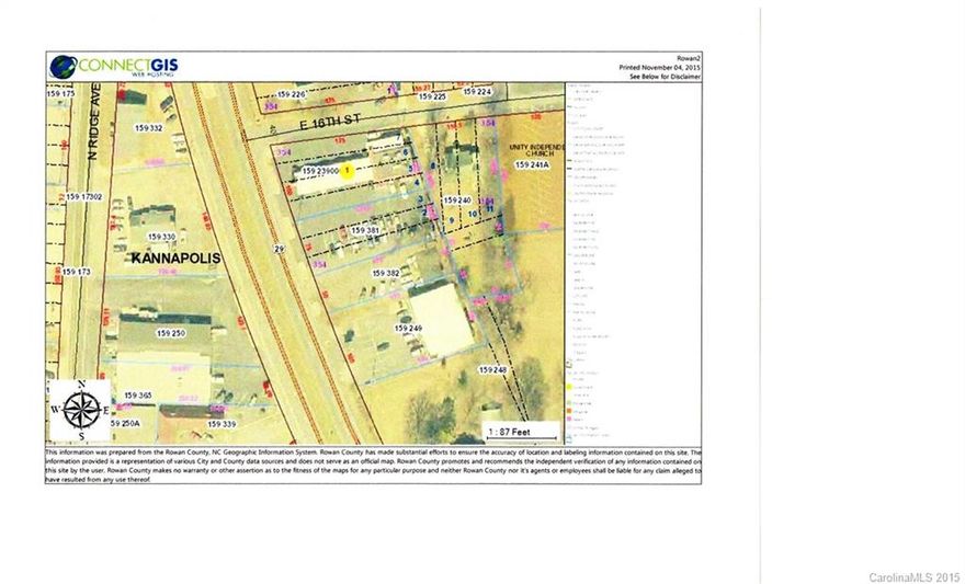 This listing includes parcels 159 239 and 159 381, and is being listed for comp purposes only.