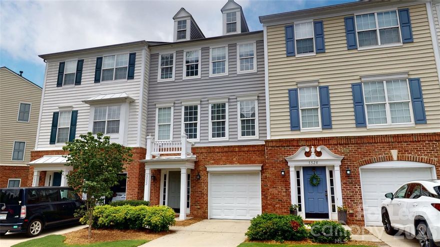 Ideal SouthPark location - Magnolia Park! Large, clean townhome features double master suites, each w/ walk-in closets, lots of upgrades, LVP flooring, and fresh paint throughout. Desirable open concept on the main level with high ceilings, living/dining room featuring a warm gas fireplace, kitchen & half bath + back deck for entertaining. 1 car garage, bonus room (perfect for an office), laundry room, half-bath on lower level. Magnolia Park neighborhood features large fire pit & patio in back of the community. Just minutes to shopping, restaurants, Uptown, & just a quick drive to the Light Rail.