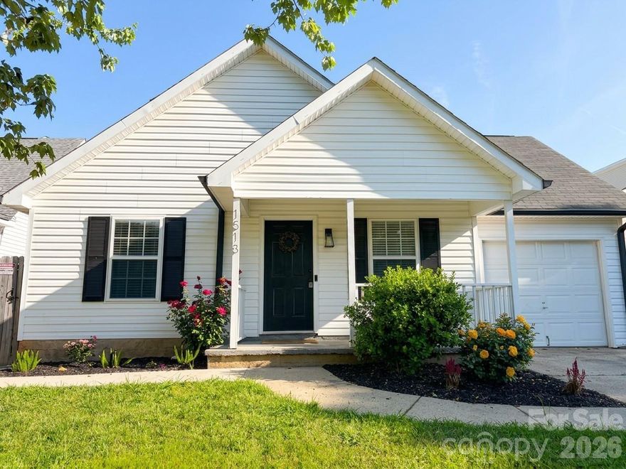 Welcome home to this adorable cul-de-sac gem in the heart of Pineville! This beautifully maintained 3-bedroom, 2-bath home offers spacious living with high ceilings, abundant natural light, and thoughtful upgrades throughout. The fully renovated kitchen is a true standout, featuring modern finishes and upgraded lighting that flows seamlessly into the main living areas—perfect for everyday living and entertaining.

Retreat to the primary suite with a custom walk-in closet, while two additional spacious bedrooms provide flexibility for guests, a home office, or family living. Step outside to enjoy the fully fenced backyard, complete with beautiful landscaping and a stunning retaining wall—ideal for relaxing, entertaining, or pets.

Additional highlights include a garage with remote access and an unbeatable location just steps from the light rail, shopping, dining, and all the charm Pineville has to offer. Tucked away on a quiet cul-de-sac yet close to everything and no HOA, this home truly has it all.