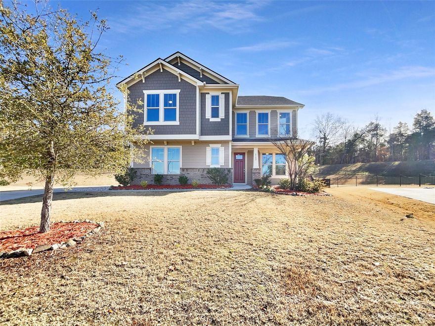 Welcome to this charming home featuring a natural color palette that creates a soothing ambiance throughout. The kitchen boasts a center island, perfect for food preparation and casual dining, along with a delightful backsplash that adds a touch of elegance. The master bedroom offers a spacious walk-in closet, ensuring ample storage for your wardrobe. Other rooms provide flexible living space to adapt to your needs effortlessly. The primary bathroom showcases a separate tub and shower, double sinks for convenience, and good under sink storage. Step outside to discover a serene sitting area in the backyard, ideal for relaxation and entertaining. With fresh interior paint, partial flooring replacement, and new appliances, this delightful property is move-in ready. Experience comfort and style in this remarkable home. Don't miss out on this incredible opportunity!