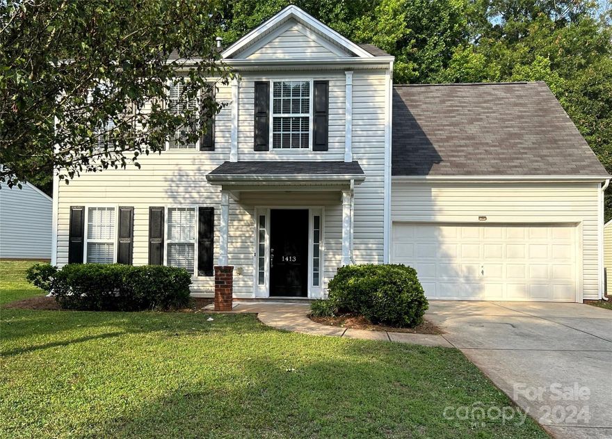 Welcome to this newly remodeled two-story home in Legacy Park. Community features pool, rec center, tennis courts, stocked fishing pond and more! All the work has been done for you. This 4 bedroom, 2 1/2 bath home has fresh interior paint, new luxury vinyl flooring on first floor, new fireplace in living room, new plush carpet on the second floor, three-tab shingles roof, new blinds and fixtures. Beautiful white kitchen with quartz countertops, new stove and stainless-steel appliances for your enjoyment. Relax in the fenced in backyard with irrigation system and quiet wooded views. Act fast and come see this home before it’s gone!