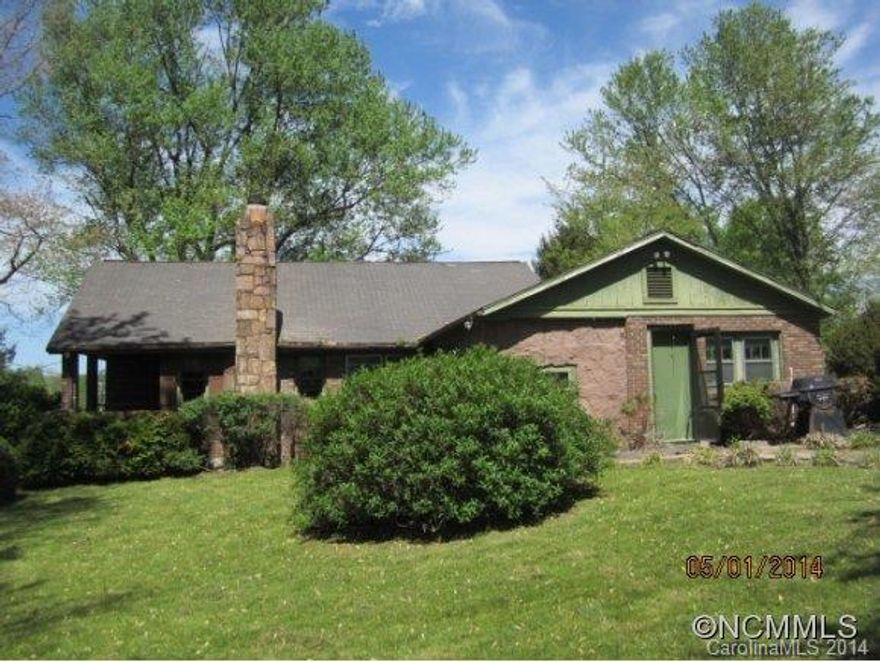 This home has a beautiful flat lot on Brevard Rd. It sits up from the road and a tree grove offers some privacy. It has a detached garage. Very appealing brick home with 3 bedrooms a large kitchen and living room. Excellent location for easy commuting to Hendersonville or Brevard. This is a Fannie Mae HomePath property. This property is approved for HomePath Renovation Mortgage Financing. See attachments for offer instructions.