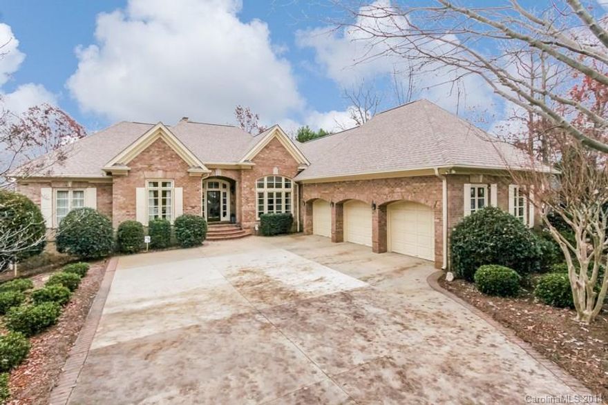 Fantastic Peninsula location beautiful full brick, well maintained lakefront home on a quiet cul-de-sac, deep water with breathtaking sunrises. This Street of Dreams Home has had many improvements including new roof, gutters, HVAC units, carpet, windows, granite counter tops, 75 gallon water heater, water filtering system, stainless steel appliances and Dumb Waiter. Dock replaced in 2007 with boat lift w/8k lb. This home was designed for relaxing or entertaining on and intimate or grand scale.